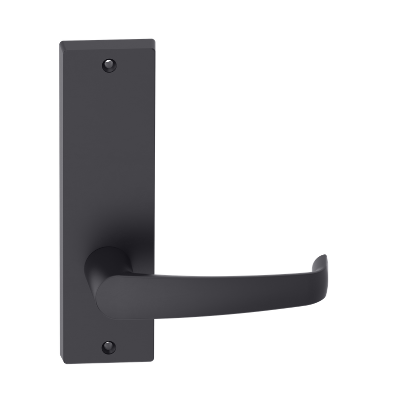 Rectangular Plate Lever #37 Plain/Visible BLK 