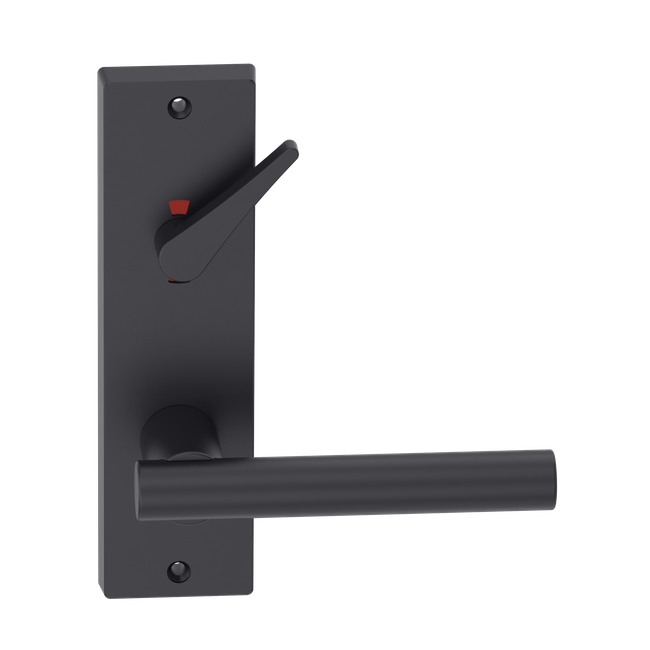 Rectangular Plate Lever #12 DDA Turn Snib/Visible BLK