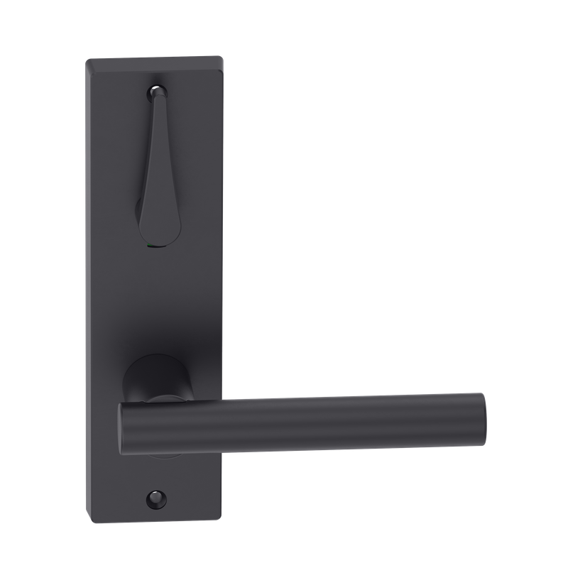 Rectangular Plate Lever #12 DDA Turn Snib/Visible BLK