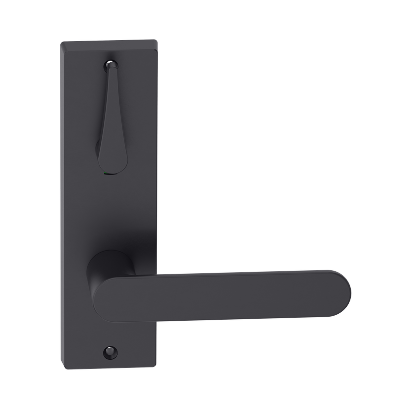 Rectangular Plate Lever #30 DDA Turn Snib/Visible BLK