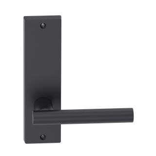 Rectangular Plate Lever #12 Plain/Visible BLK 