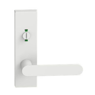Rectangular Plate Lever #30 Emergency Release Indicating/Concealed WHT