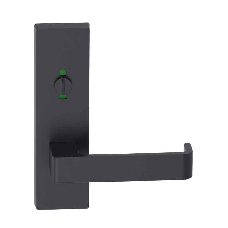 Rectangular Plate Lever #31 Emergency Release Indicating/Concealed BLK