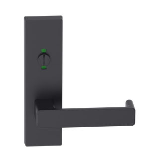 Rectangular Plate Lever #35 Emergency Release Indicating/Concealed BLK
