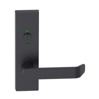 Rectangular Plate Lever #34 Emergency Release Indicating/Concealed BLK