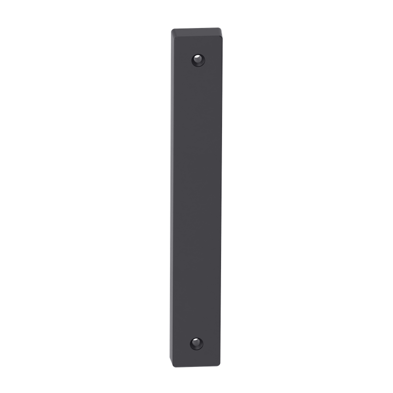 Narrow Blank Plate Plain/Visible BLK 