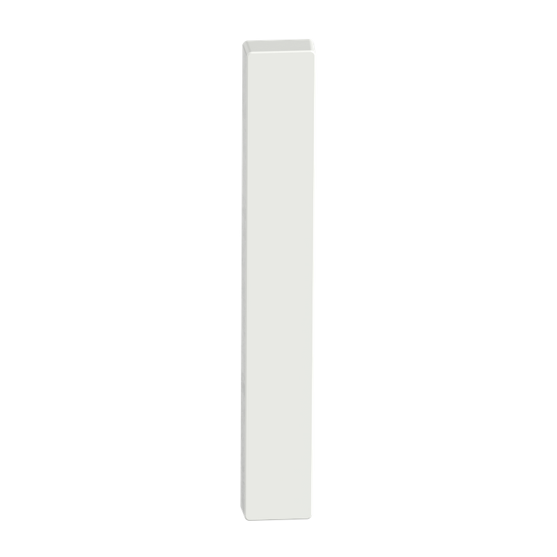 Narrow Blank Plate Plain/Concealed WHT