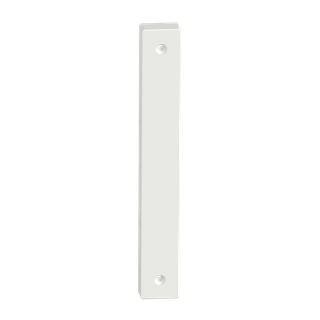 Narrow Blank Plate Plain/Visible WHT 