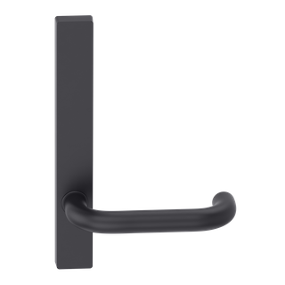Narrow Plate Lever #10 Plain/Concealed BLK 