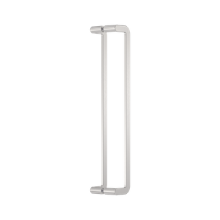 Flat Section Offset Pull Handle Set 25 x 600 CTC x 625 OA SSS