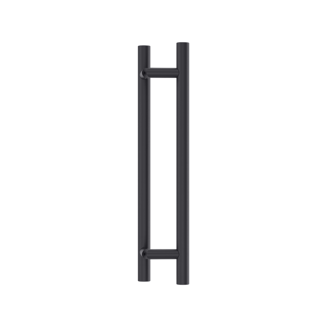 Round Section Offset H-Pull BTB Handle 32 x 450 CTC x 600 OA BLK