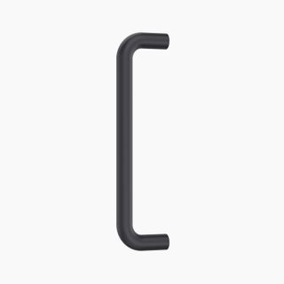D-Pull Handle 150 x 12mm MBLK