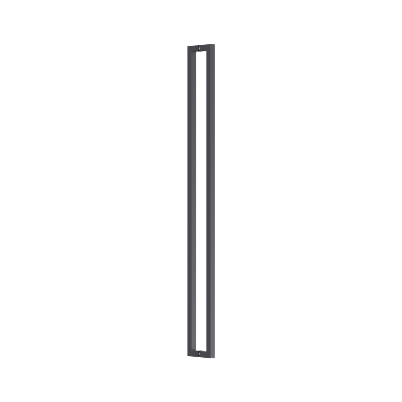 Square Section BTB Handle 25 x 1200 CTC x 1225 OA BLK