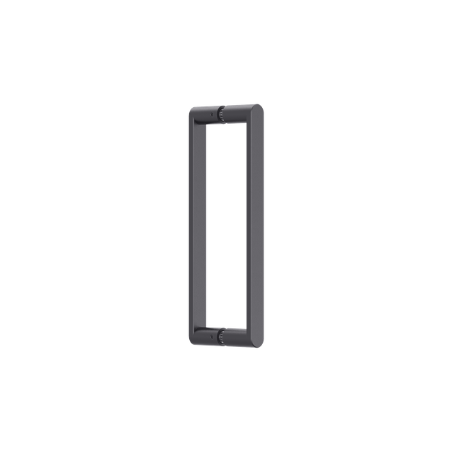 Flat Section Handle Set 25 x 300 CTC x 325 OA BLK