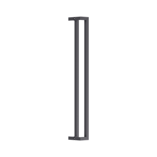 Square Section Offset BTB Handle 25 x 900 CTC x 925 OA BLK