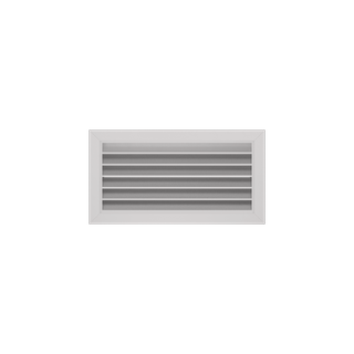 Door Grille 300x150mm NA Aluminium