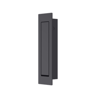Square Edge Finger Pull - Matte Black