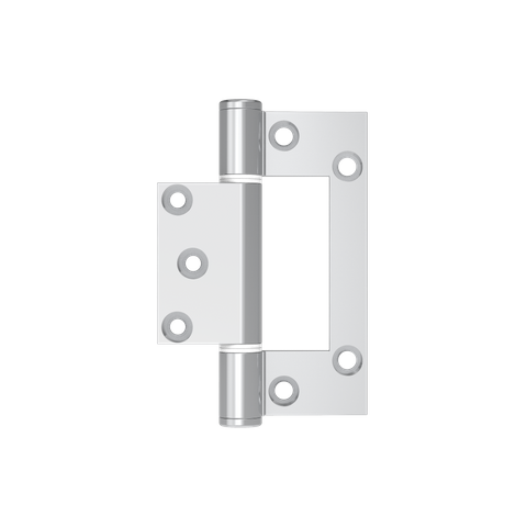 J0850 Aluminium Fast Fix Tapered Hinge 100x68x2.6mm