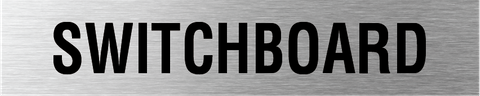 L4004 Switchboard Sign 300x60mm SSS