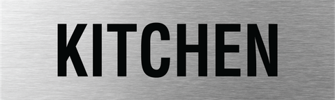 Kitchen Sign 200x60mm SSS