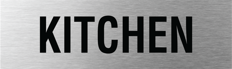 Kitchen Sign 200x60mm SSS