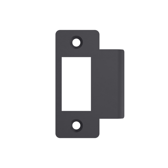 Flat Latch Plate Strike MBLK