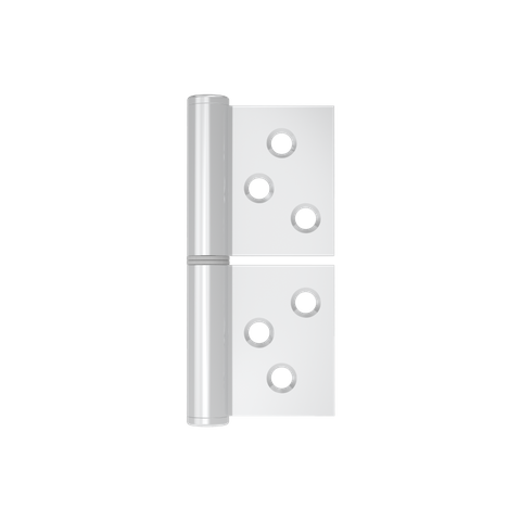 J0950 Aluminium Lift Off Hinge Universa
