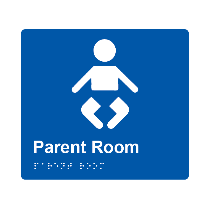 L1008 Parent Room Braille Sign 200x180mm