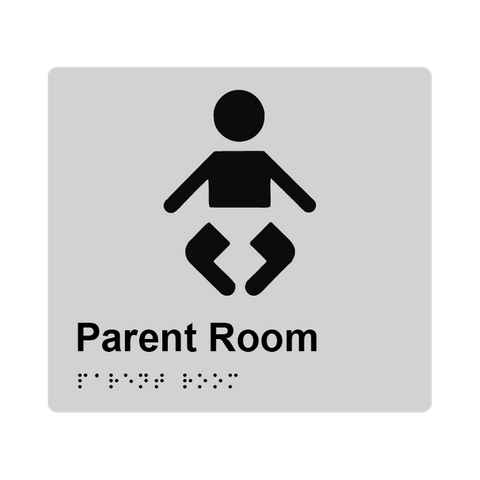 L1008 Parent Room Braille Sign 200x180mm