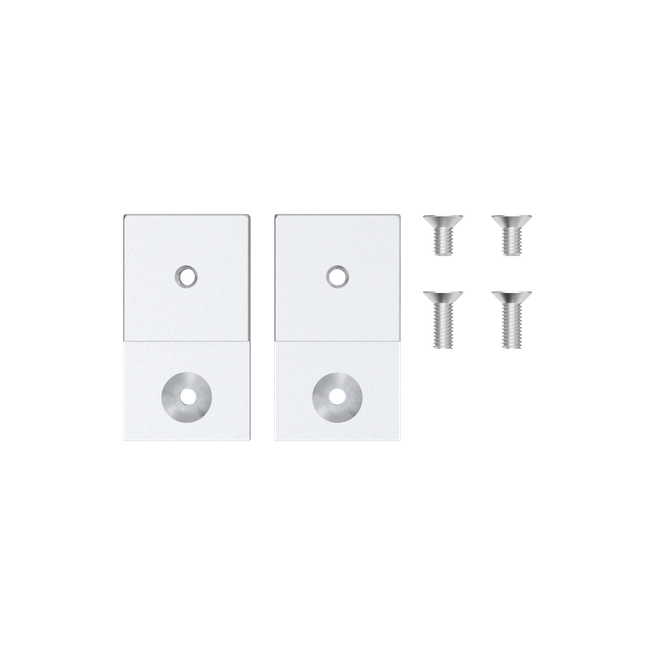 A0100 Aluminium Door Fixing Tab Kit