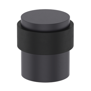 Circular Floor Mounted Door Stop MBLK