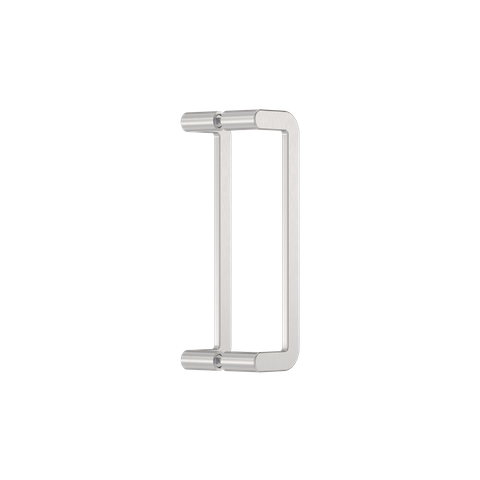 Round Section Offset Flat Pull Handle Set 25 x 300 CTC x 325 OA SSS