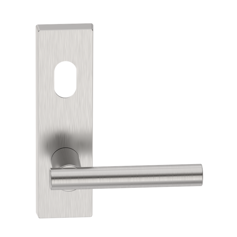 B3112 Rectangular Plate Lever #12 Cylinder/Concealed