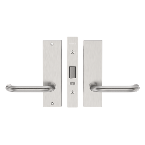 A0123 Passage Set Kit 60mm Backset Plain/Plain SSS