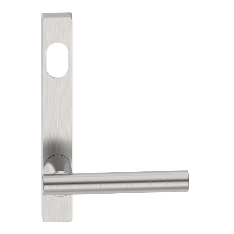 B2112 Narrow Plate Lever #12 Cylinder/Concealed