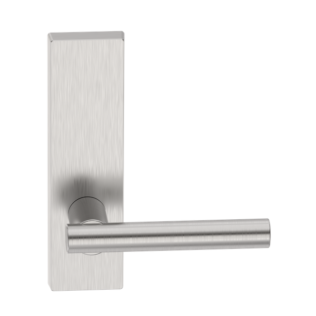 B3512 Rectangular Plate Lever #12 Plain/Concealed