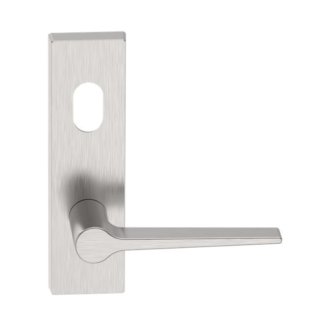 B3114 Rectangular Plate Lever #14 Cylinder/Concealed