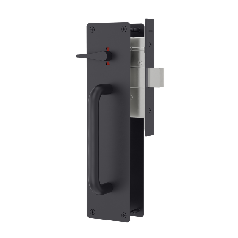 Push/Pull DDA Privacy Set 300x75mm BLK