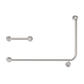 90 Degree Flush Mount On Wall Cistern Grab Rail Set