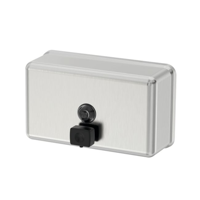 P0104 Horizontal Soap Dispenser SSS with ABS Plastic Nozzle