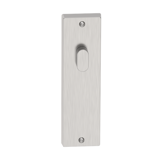 B3013 Rectangular Blank Plate Turn Snib/Visible