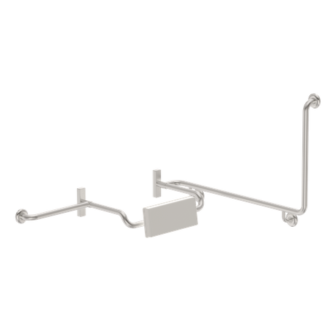 Complete Unit With Grab Rail And Backrest 90 Degree Left Hand*