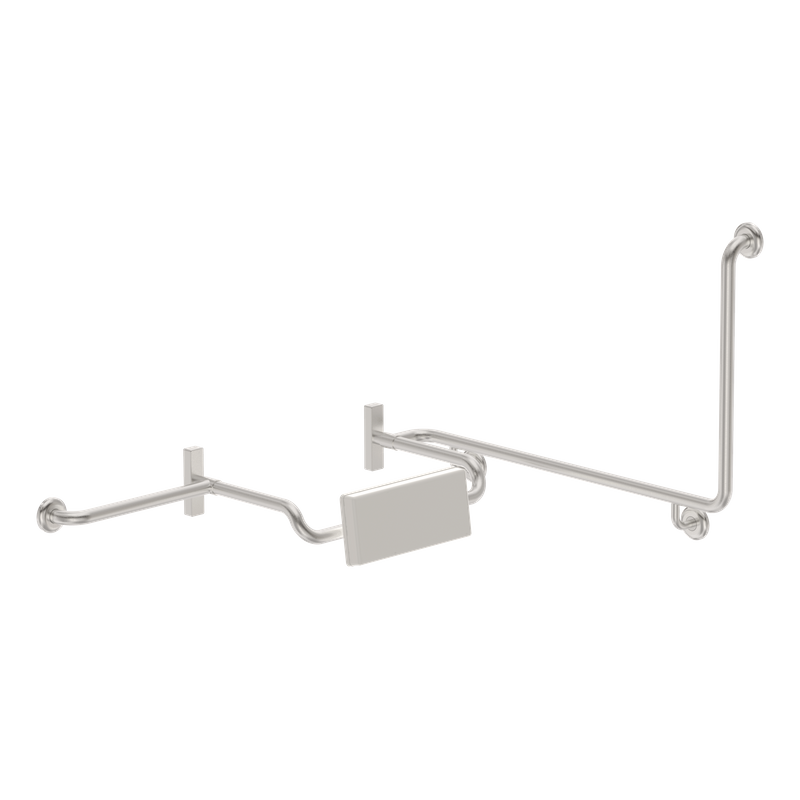 Complete Unit With Grab Rail And Backrest 90 Degree Left Hand*