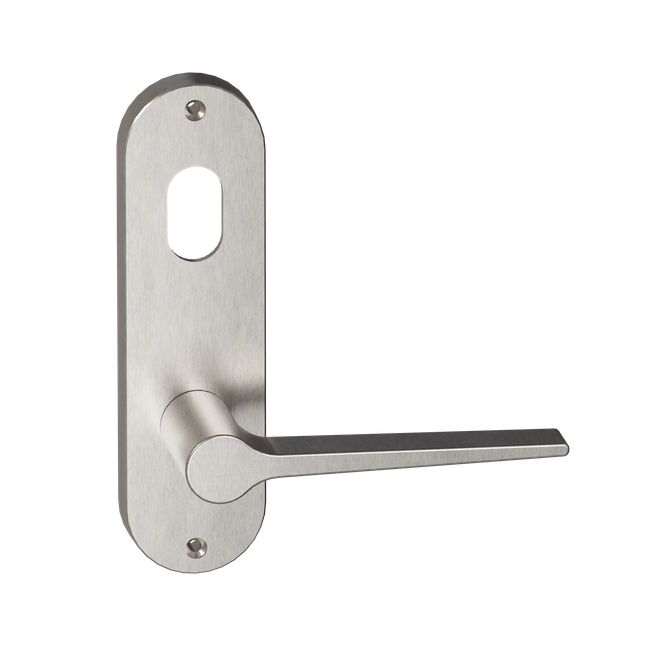 B7214 Oval Plate Lever #14 Cylinder/Visible
