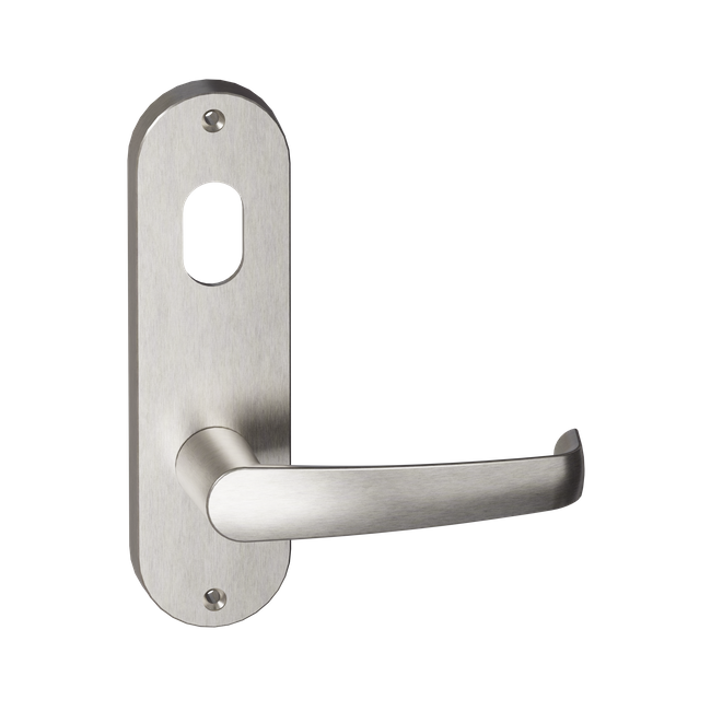 B7237 Oval Plate Lever #37 Cylinder/Visible