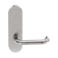 B7510 Oval Plate Lever #10 Plain/Concealed