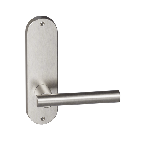 B7612 Oval Plate Lever #12 Plain/Visible