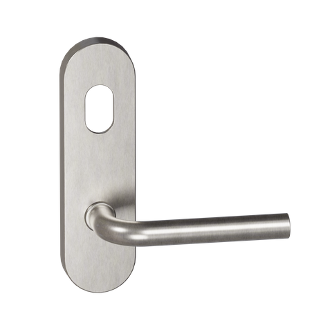 B7113 Oval Plate Lever #13 Cylinder/Concealed
