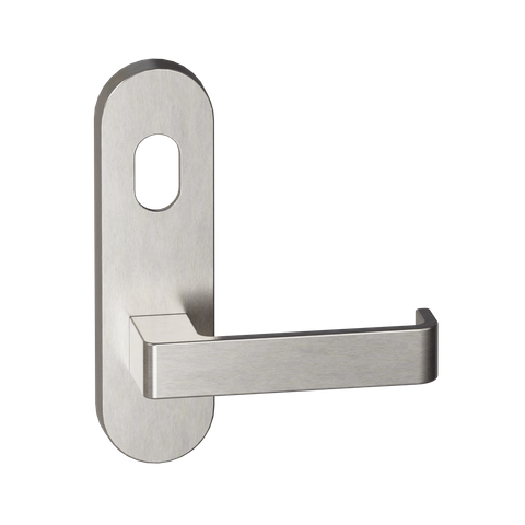 B7131 Oval Plate Lever #31 Cylinder/Concealed