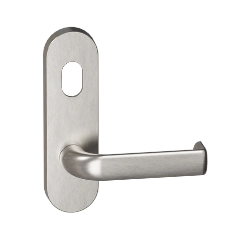 B7138 Oval Plate Lever #38 Cylinder/Concealed